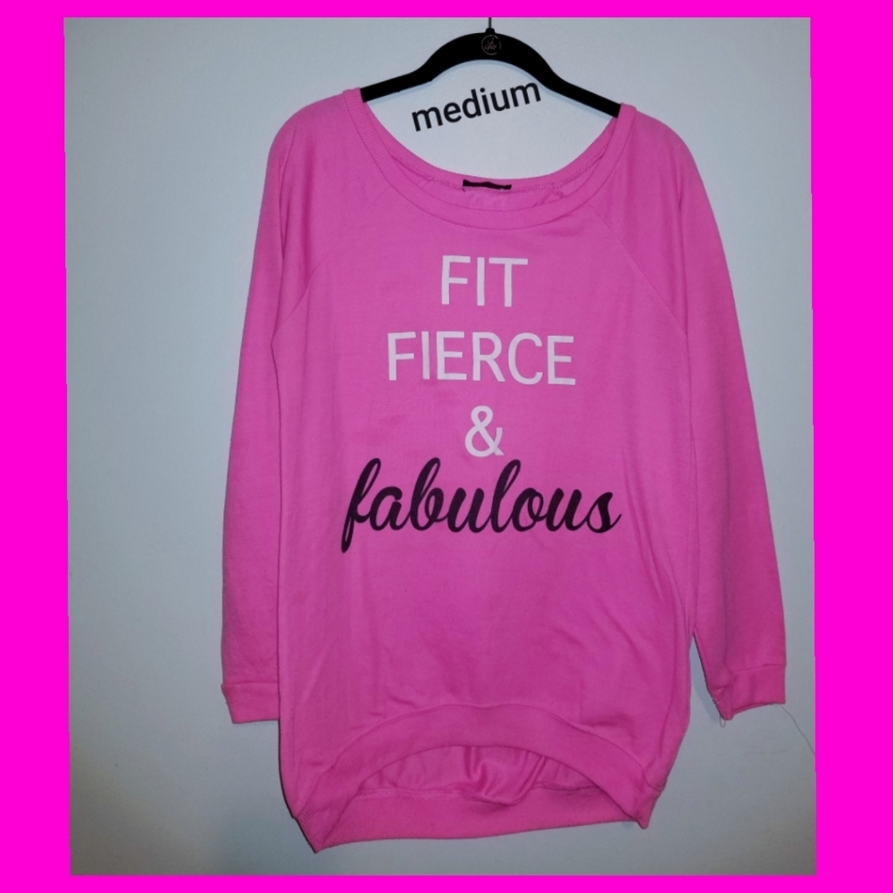 Tunic sweatshirt